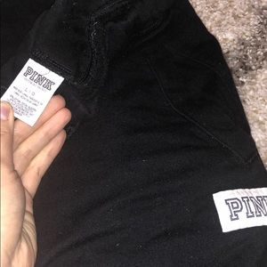 PINK flare sweatpants